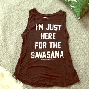 Spiritual Gangster “I’m just here for Savanna” Top